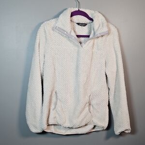 Eddie Bauer Cream Fleece Jacket